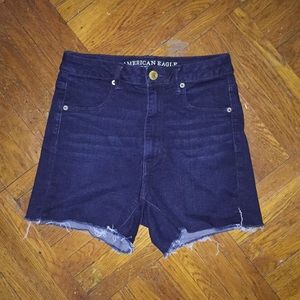 AE High Waisted Super Stretch Shorts